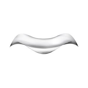 Georg Jensen Hand Polished Cobra Stainless Steel Oval Tray, Silver